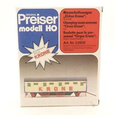 Preiser H0 3.0608 Mannschaftswagen Zirkus Krone in OVP QR1231