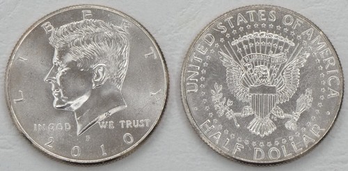 Usa kennedy half - half, p