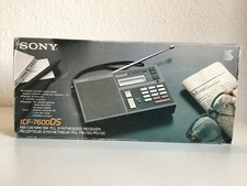 Sony ICF-7600DS Vintage Weltempfänger Kofferradio FM MW LW SW PLL Synthesized