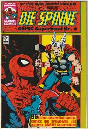 Die spinne comic superband - die, comic-superband