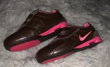 Nike Shox Mädchen Gr. 25 Braun Pink 318648-261 Klettverschluss