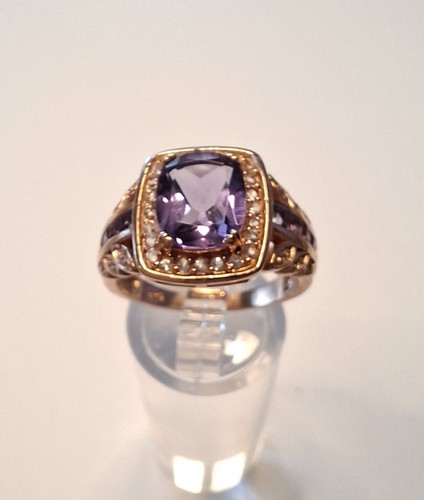 Amethyst silberring - amethyst,