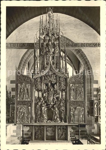 Creglingen herrgottskirche - creglingen,