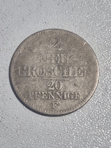 Sachsen neugroschen 20 - neugroschen, ,