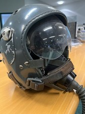 Gueneau 316 Jet Fliegerhelm Frankreich Militär Pilot Helmet mit Visier & Schlauc