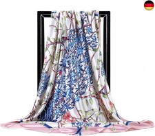 FAIRYGATE Schal Damen Seidenschals Für Frauen Große Satin Quadrat Halstuch S