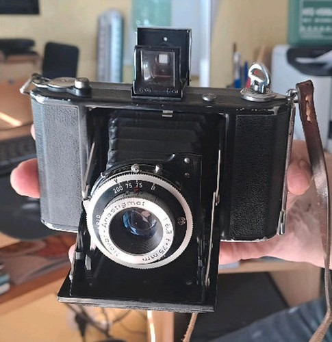 Kodak klappkamera vintage - klappkamera,
