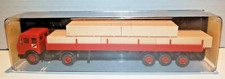 Kibri 1:87 H0 LKW Mercedes 1632 S Wackenhut 3-Achser Pritschenauflieger 10021