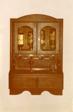 Hängebar Rustikal, komplett Eiche massiv (Gesellenstück)