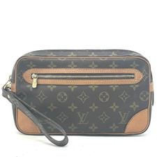 Louis Vuitton Monogram Marly Dragonne GM M51825 Clutch Tasche #FX437-151