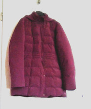 Lands End, Daunen Jacke, weinrot, Gr. M