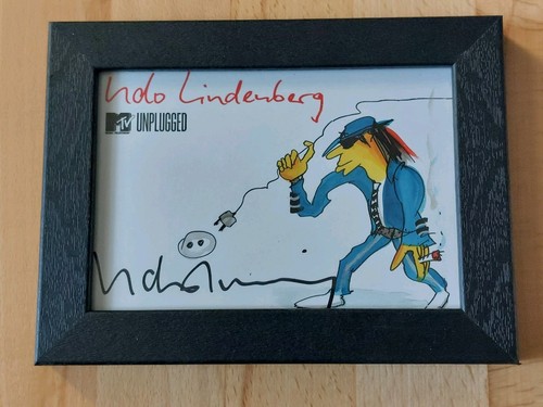 Udo lindenberg handsignierte - udo,