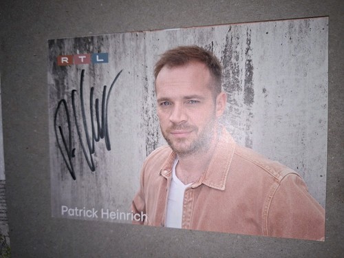Autogrammkarte patrick - autogrammkarte,