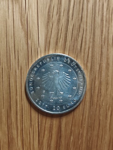 Euro silbermünze 2017 - 20,