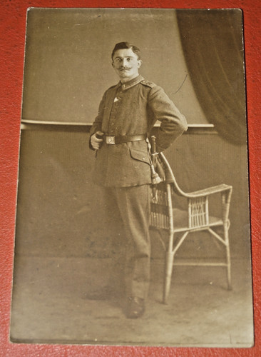 Alte foto soldat - foto-ak,