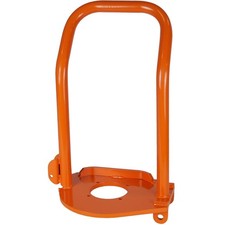 Kippflansch mit Schutzbügel