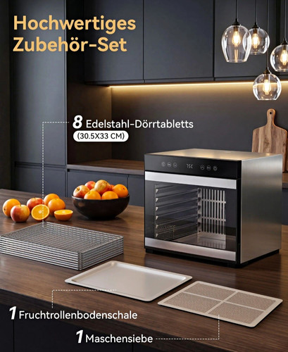 Edelstahl dörrautomat - edelstahl,