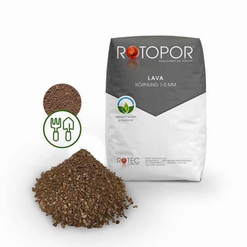 Rotopor lava mm lavakies - lava, 1-5