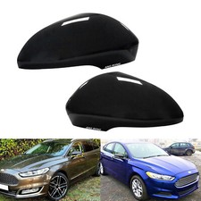 2x Dunkel Spiegelkappen für