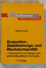 Konjunktur-  Stabilisierungs-