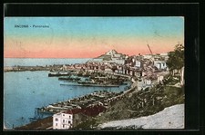 Ancona, Panorama, Ansichtskarte 1927 