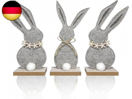 Stück osterhasen deko filz - 3,