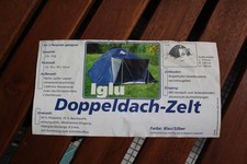 Iglu doppeldach zelt 3 - f.,