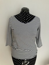 Shirt Damen Streifen Natur