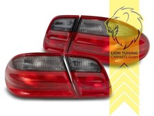 Rückleuchten Heckleuchten für Mercedes Benz W210 Limousine E-Klasse rot schwarz