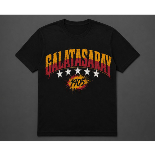 Galatasaray shirt schwarz - t-shirt,