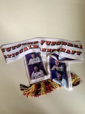 Vintage alt Fanschal Schal Deutschland 80er Jahre EM Deutsche Nationalmannschaft