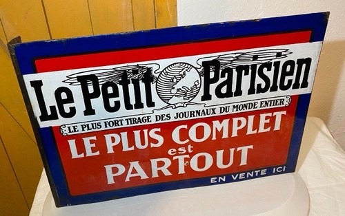 Original 50er emaille schild - original,