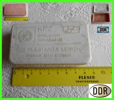  alte DDR Flickzeug Schachtel Dose Kfz Schlauch Reparatur Büchse VEB Mifa Rad