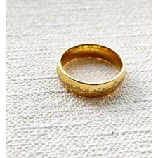 Edelstahl Runenring, Elfen