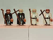 Playmobil Mönch Abt Pilger Kloster Kirche Tonsur Kreuz Buch Bibel Figur S2R8B1