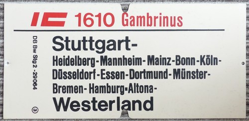 Zuglaufschild 1610 1615 - zuglaufschild, ic