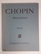 Noten: Mazurken, Urtext