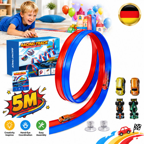 Flexible autorennbahn kinder - autorennbahn,