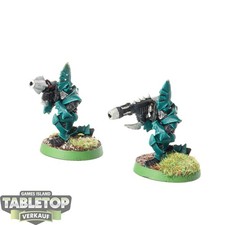 Drukhari - Dark Eldar Warriors with Assault Weapons - bemalt