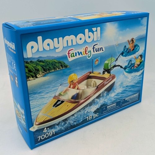 Playmobil 70091 sportboot mit - sportboot,