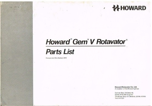 Howard gem benzin - howard,