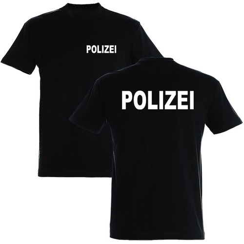 Polizei shirt beidseitg - t-shirt,