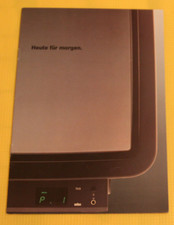 Braun Prospekt "Heute für morgen" vom Braun TV3 Fernsehgerät !