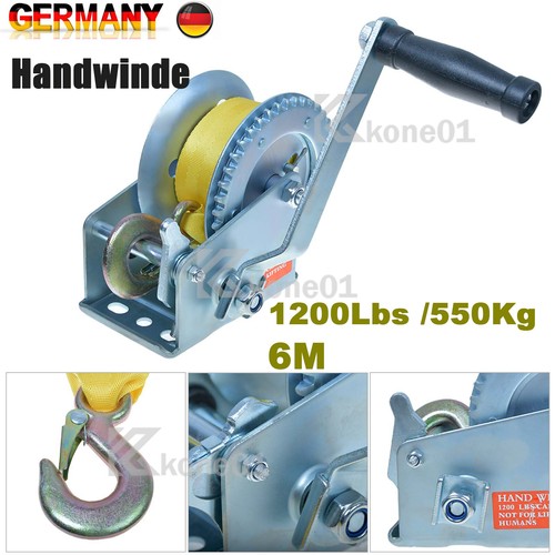 Bootswinde gurtwinde 550kg - bootswinde, ca.