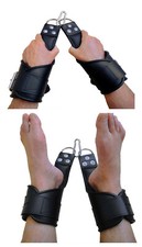 BDSM Leder Hand und Fuß