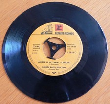 Schallplatte George Baker Selection: "Where is my baby tonight" u. "Holy day" _G