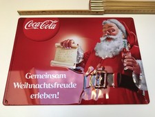 COCA COLA Blechschild Coke
