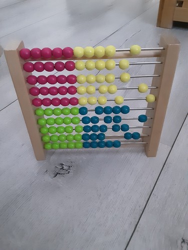Rechenschieber kinder aus holz - rechenschieber,