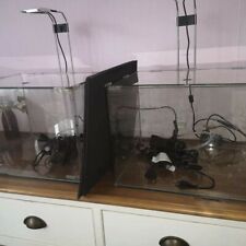 2 x nano aquarium 30l Dennerle mit Beleuchtung, 2 Heizungen 2 Wasserfilter