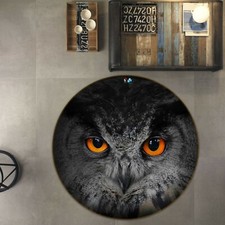 3D Schwarz Eule ZHUC3571